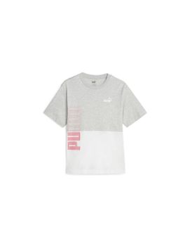Camiseta Puma Power Colorblock Mujer