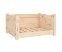 vidaxl cama para perros 555x455x28 cm de madera maciza de pino
