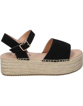 Sandalias Para Mujer Kissia Maxi Negro 41