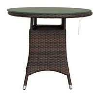 mesa aluminio dada moka 80cm