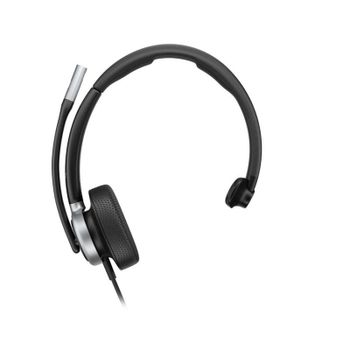Auriculares Poly Mission 615 con cable USB, monoaurales, cancelación de ruido, oficina, negros