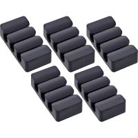 clip para cable inline 59971j universal negro tpr autoadhesivo pack 5 unidades