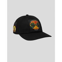 huf gorra gorra x stax patches snapback black para hombre