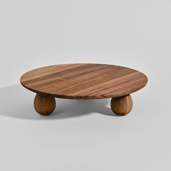 Soporte para tartas de madera de acacia