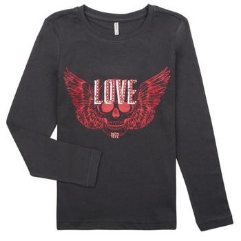 Only Camiseta manga larga KOGTENNA FIT L/S BOX TOP CS para niña