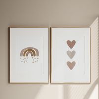 set de 2 cuadros 120 marco negro 50x70 cm