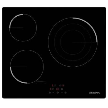 Benavent VBBR360 Placa Vitrocerámica 3 Zonas 60cm Negra