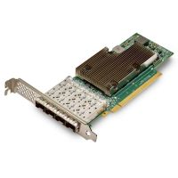 tarjeta de red broadcom bcm957504-p425g pci express fibra 25 gbps verde niquel