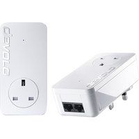 devolo dlan 550 duo powerline adapter kit - twin pack