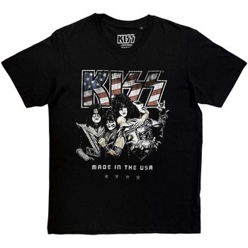 Kiss Camiseta Made In The USA para mujer