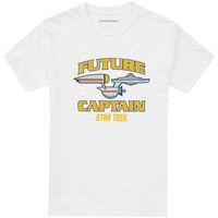 star trek camiseta future captain para hombre