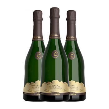 Codorníu Gran Plus Ultra Brut Nature Cava Reserva 75 Cl 11.5% Vol. (pack De 3 Unidades)