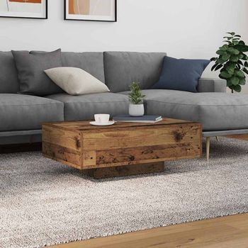 Vidaxl Madera Envejecida 85 X 55 X 31 Cm Madera De Ingeniería