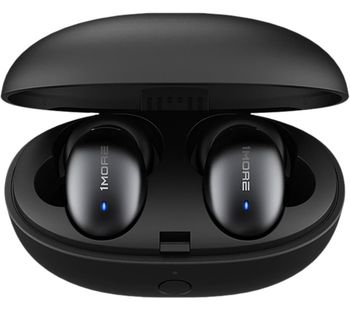 Stylish E1026BT True Wireless Bluetooth Earphones - Black, Black