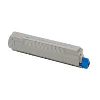 compatible cyan oki 46508711 high capacity toner cartridge