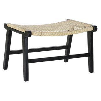 Descalzadora Teca Ratan 65x47x40 Negro