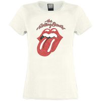 amplified clothing camiseta manga larga vintage tongue para mujer