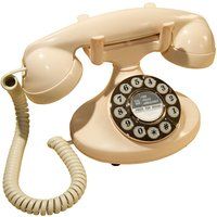 gpo pearl corded phone ivory
