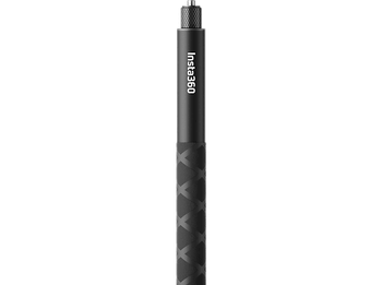 Palo Selfie - Insta360 Invisible, Para Insta360: GO 2, ONE X2, X3, X4, R, GO, X, Uso como trípode, Negro