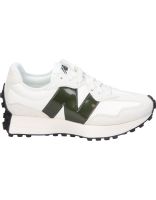 zapatillas new balance 327 blanco y negro charol ws327jwa 39