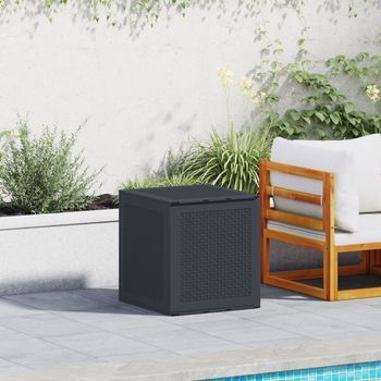 Caja De Almacenamiento Antracita 55x53x57 Cm Pp V6918 Unico / Antracita