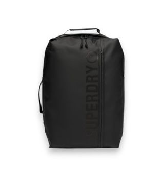 Superdry para mujer. W9110368A Mochila Tarp Negro (OSFA), Casual, Poliéster