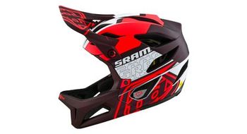 Casco integral troy lee designs stage mips sram vector rojo