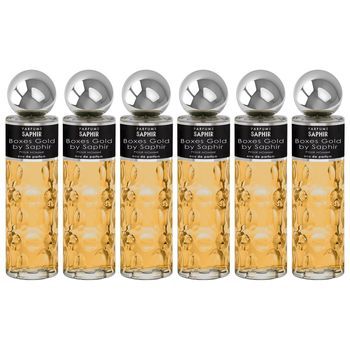 Pack De 6 Eau De Parfum Hombre Boxes Gold 200ml