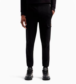 EA7 para hombre. 8NPP67_PJVRZ Pantalón cargo Core Identity negro (3XL), Casual, Algodón