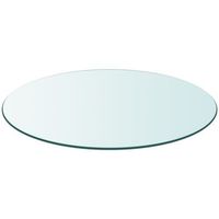 tablero de mesa  tablero escritorio de cristal templado redondo 900 mm