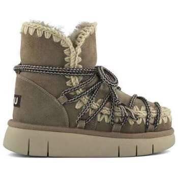 Mou Descansos Bounce Boot Suede Scoubidou para mujer