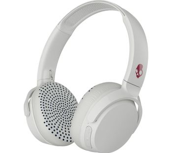 SKULLCANDY Riff S5PXW-L635 Wireless Bluetooth Headphones - White, Grey & Crimson, White