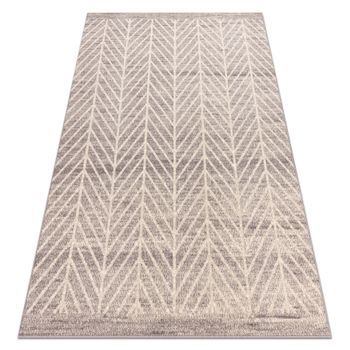 Alfombra Wool Angel 1188 / 52033 Espina De Pescado Beige / Gris 80x150 Cm