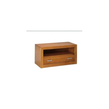 Mesa De Televisión En Madera Maciza Funcional Y Elegante