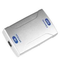 convertidor de red hama 00042905 toslink 670 nm plata
