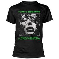 type o negative tops y camisetas with my blood para mujer