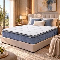 colchon de muelles ensacados 160x200 cm 35 cm memoria premium - lasuite