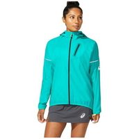 asics cortaviento fujitrail pack jkt para mujer