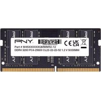 memoria ram pny mn32gsd43200-sb 32gb 1x32gb ddr4 3200mhz cl22 negra so-dimm