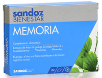 sandoz bienestar memoria 30 capsulas