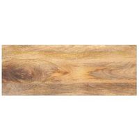 tablero de mesa rectangular madera maciza mango 80x40x25 cm vidaxl