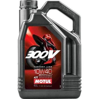 Aceite motor 4T Motul 10W-40 300V Road Racing 4lt