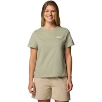 columbia camiseta rolling bend graphic ss tee para mujer