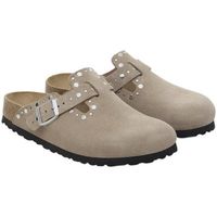 birkenstock sandalias mocassins boston daim para mujer