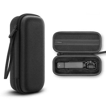 PULUZ Mini estuche de almacenamiento para DJI Omso Pocket 3, bolsa de almacenamiento portátil de EVA, bolsa de transporte impermeable