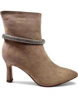 de timbos botin tacon de mujer kaki 130904 marron