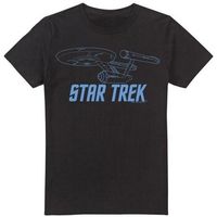 star trek camiseta enterprise para hombre