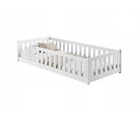 cama individual infantil bella 86x168x45 blanco