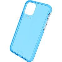gear4 crystal palace iphone 11 pro clear view case - neon blue neon