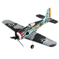 qf013 fw-190 aeroplano rc sin escobillas con envergadura de 350 mm 24 ghz 4 canales giroscopio de 6 ejes acrobacias